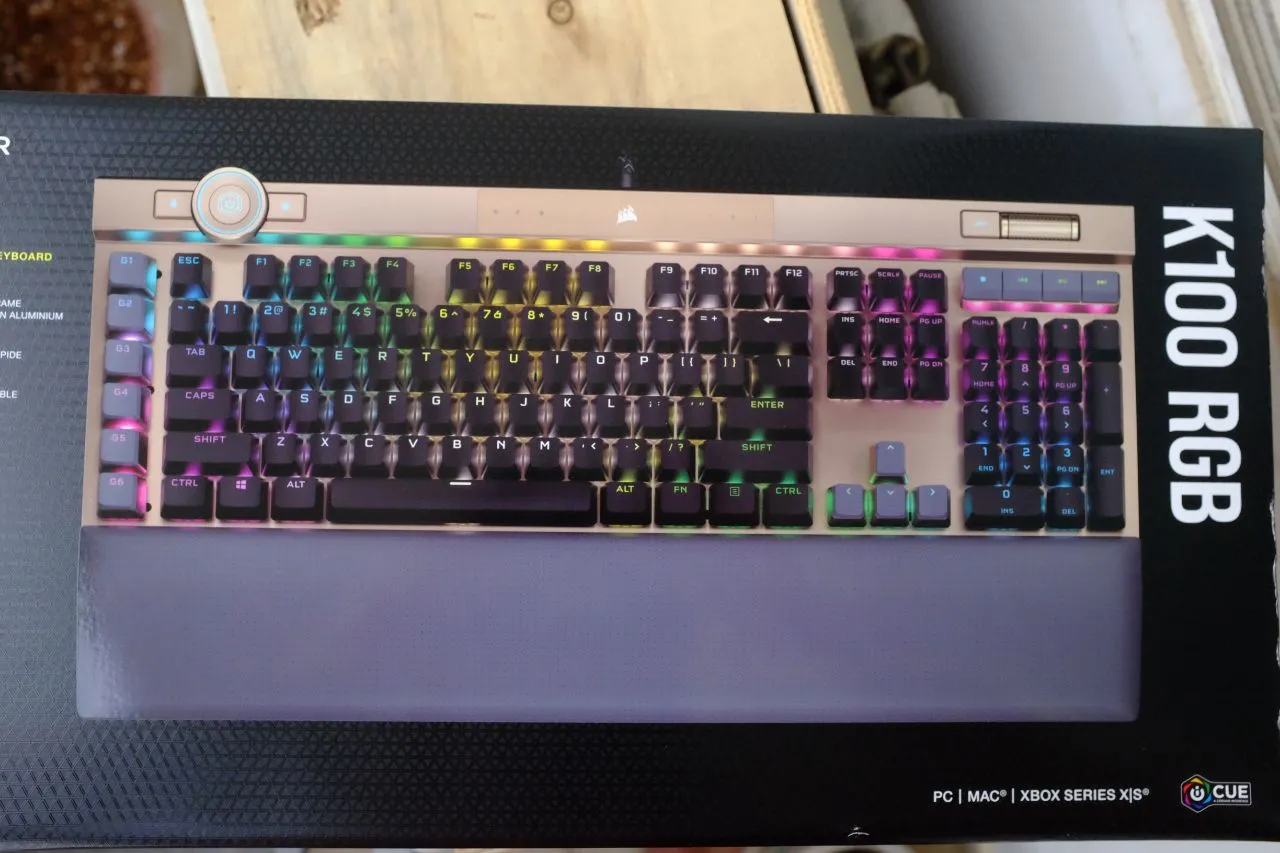 Corsair K100 RGB Midnight Gold Keyboard