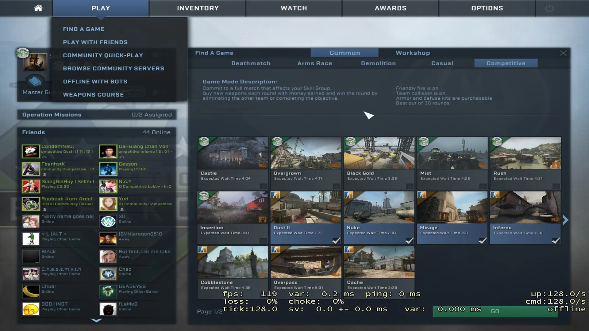 CS:GO Gameplay