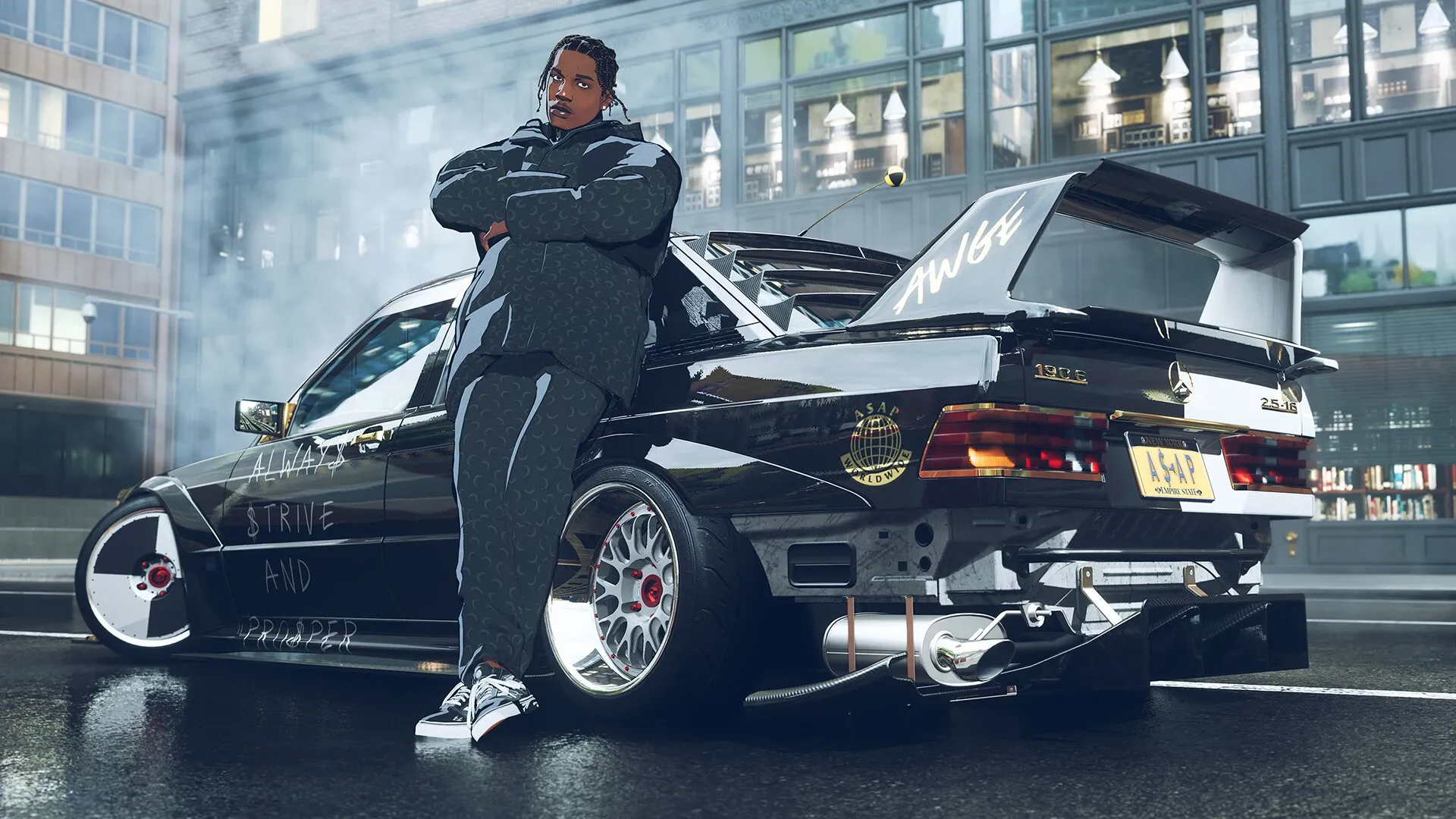 Customizing a car in Need For Speed Unbound