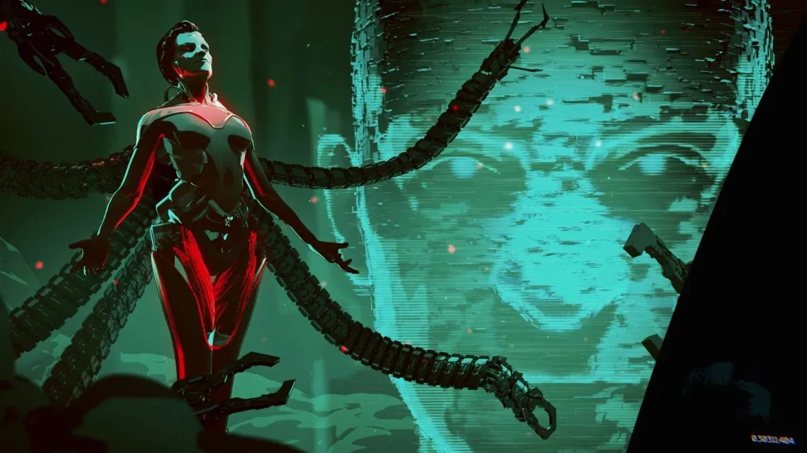 Cybernetic Ninja in Action
