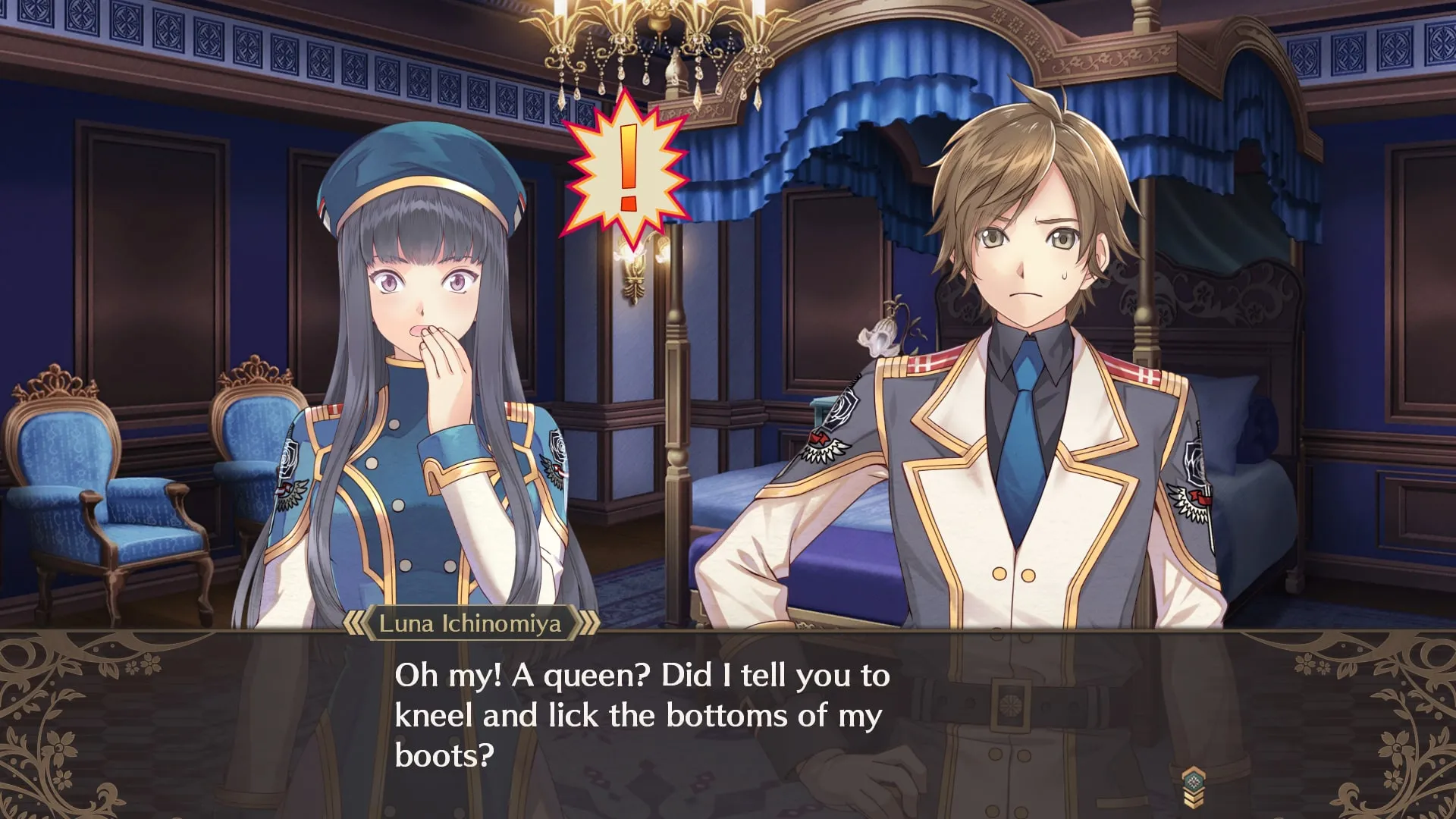 Dark Rose Valkyrie - In-game Dialogue