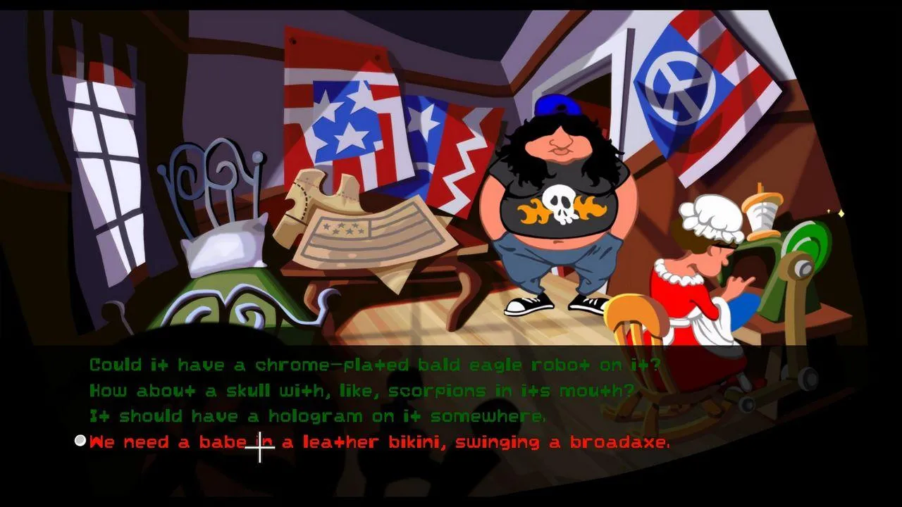 Day of the Tentacle Remastered - Bernard, Hoagie, and Laverne