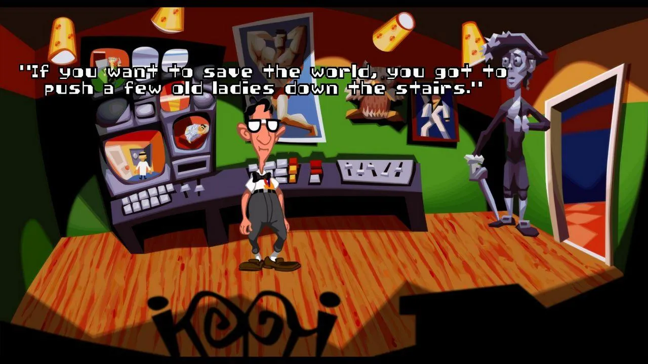 Day of the Tentacle Remastered - In-Game Screenshot