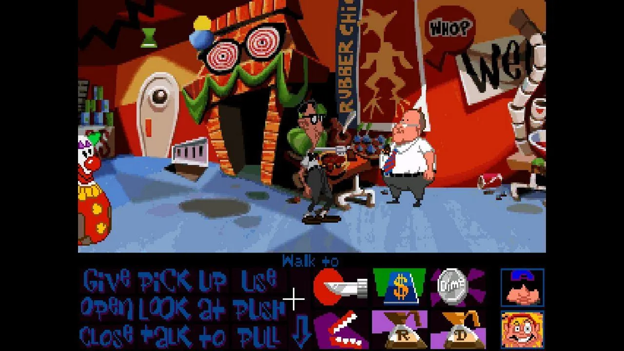 Day of the Tentacle Remastered - Redesigned Graphics