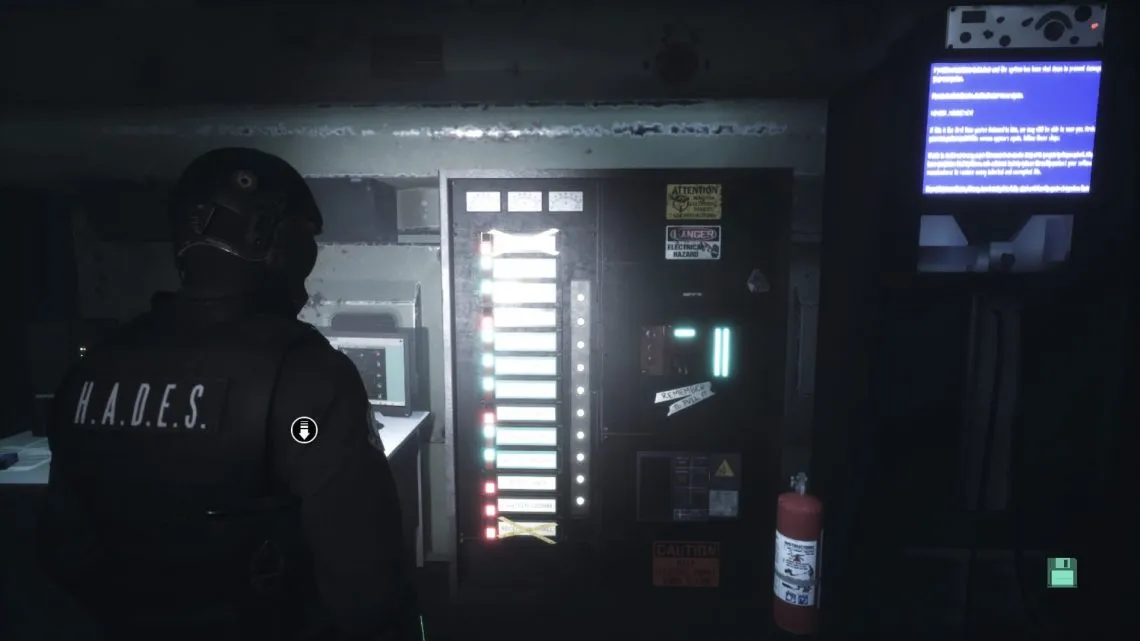 Daymare 1998 gameplay showcasing limited resources