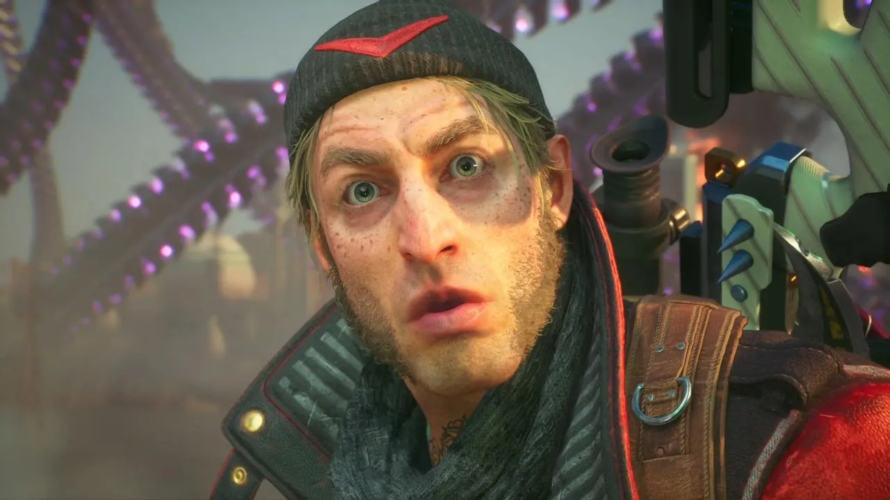 Deadshot aiming his sniper rifle.