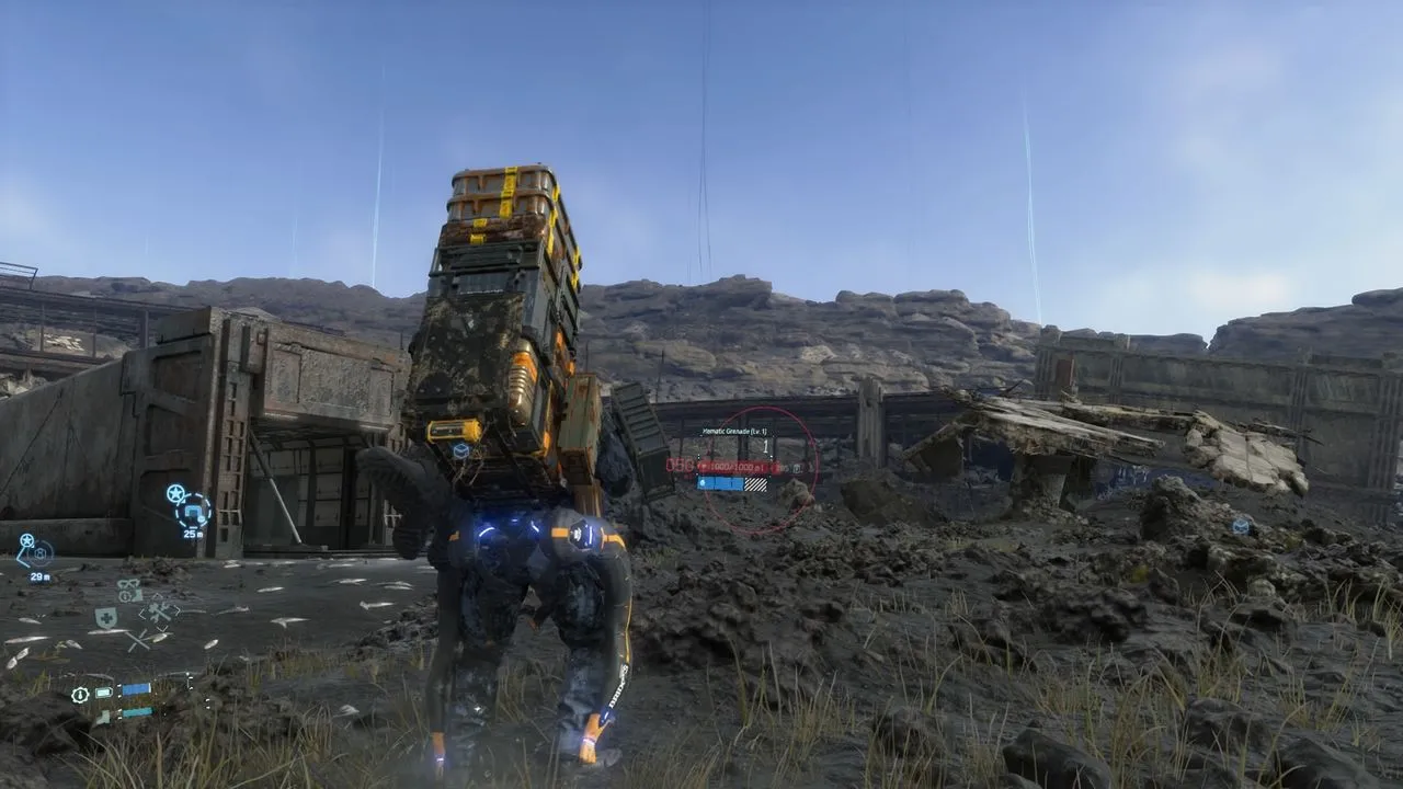Death Stranding gameplay