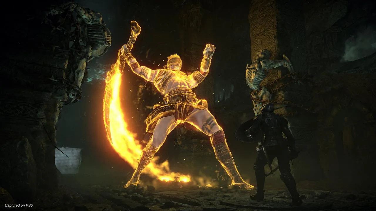 Demon's Souls boss fight