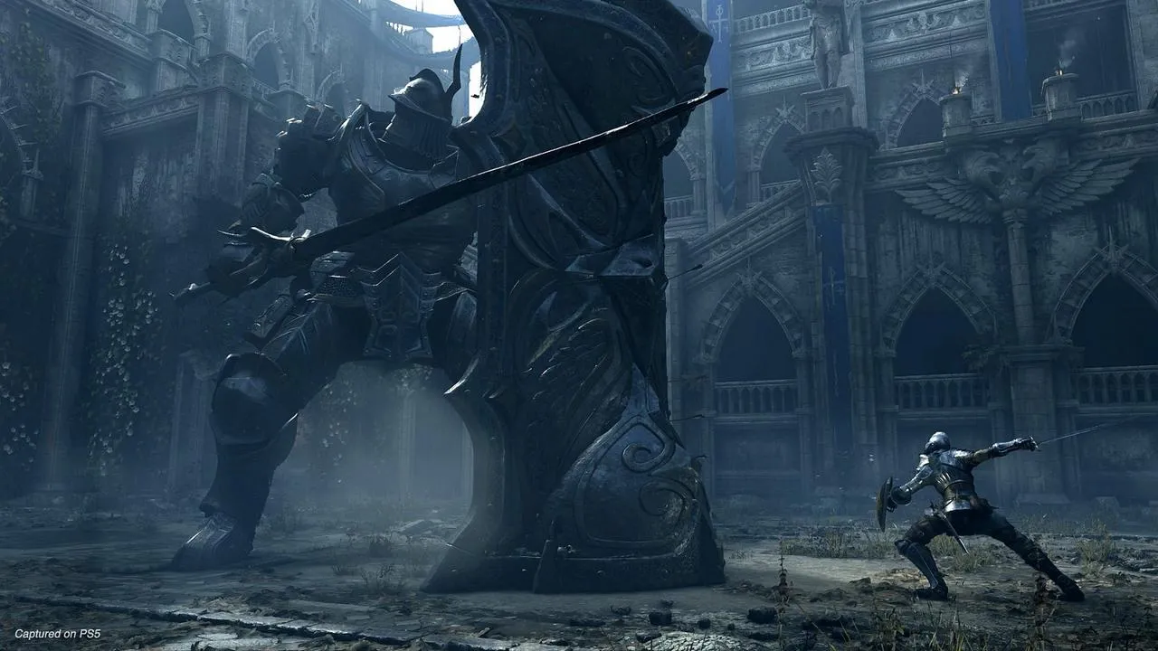Demon's Souls environment with Ray Tracing