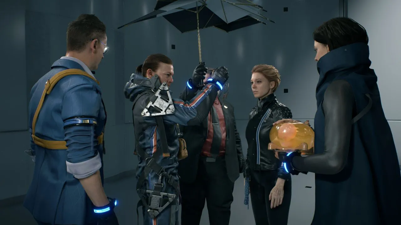 Detailed graphics in Death Stranding