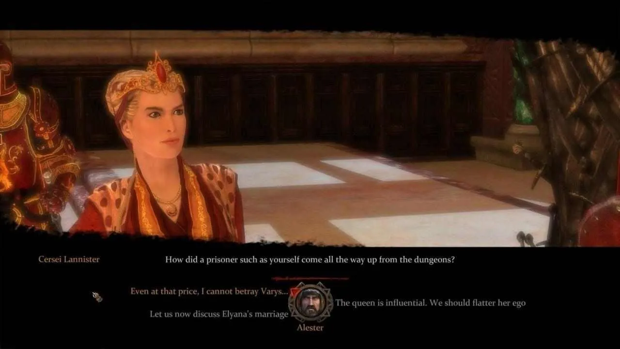 Dialogue choices
