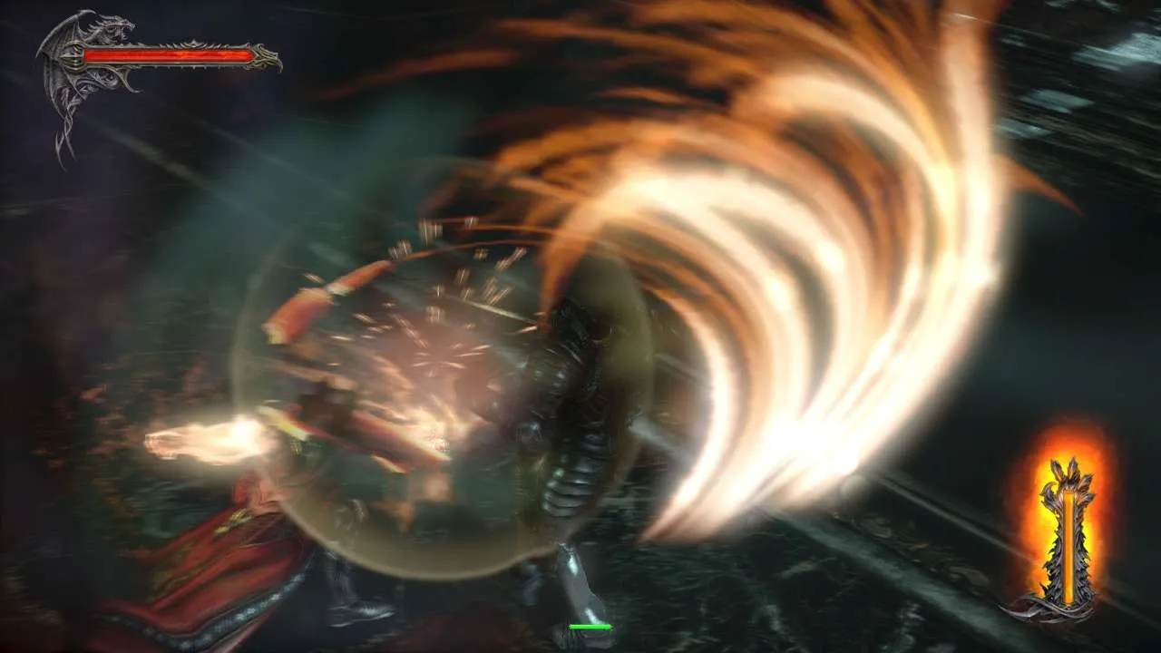 Dracula wielding the Shadow Whip
