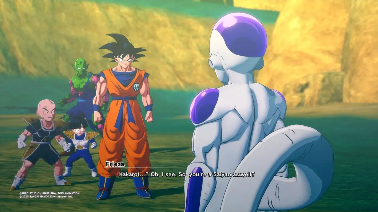 Dragon Ball Z: Kakarot - In-game scene