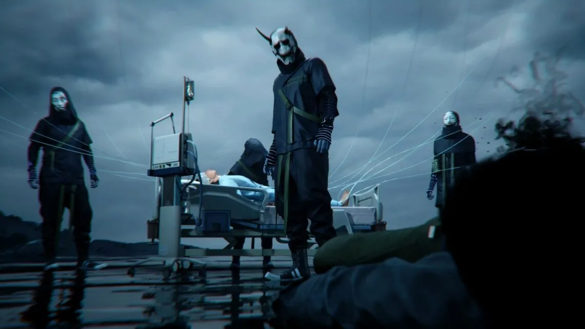 Enemies wearing Noh masks in Ghostwire: Tokyo