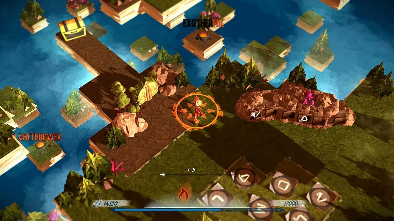 Epistory - Typing Chronicles - Gameplay