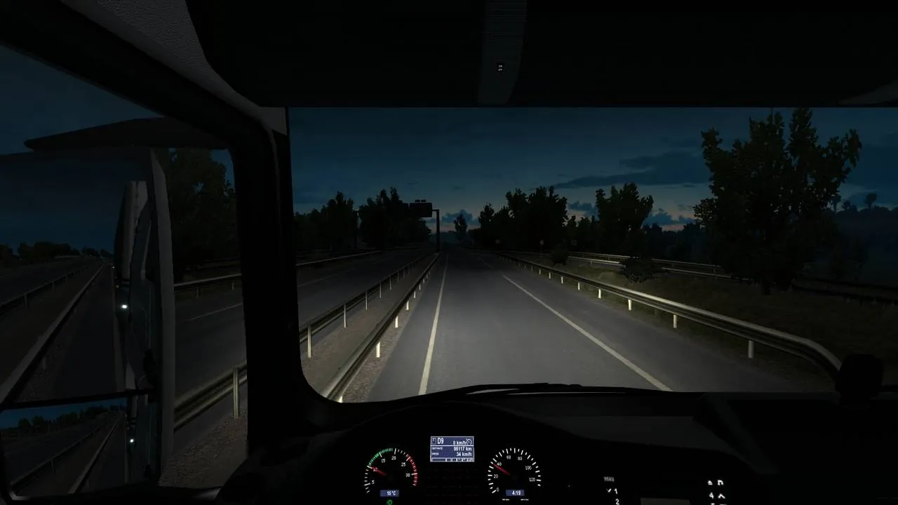 Euro Truck Simulator 2: Vive la France - Bridge over the Seine River