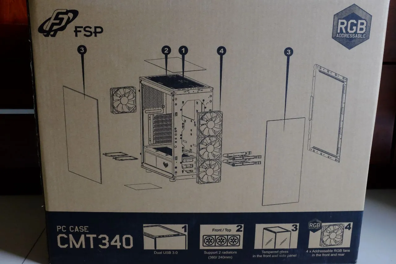 FSP CMT340 Case Packaging