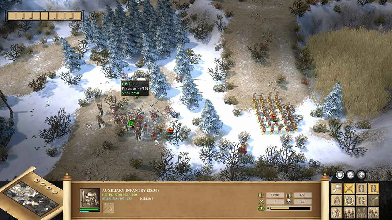 Gameplay screenshot of Praetorians HD Remaster