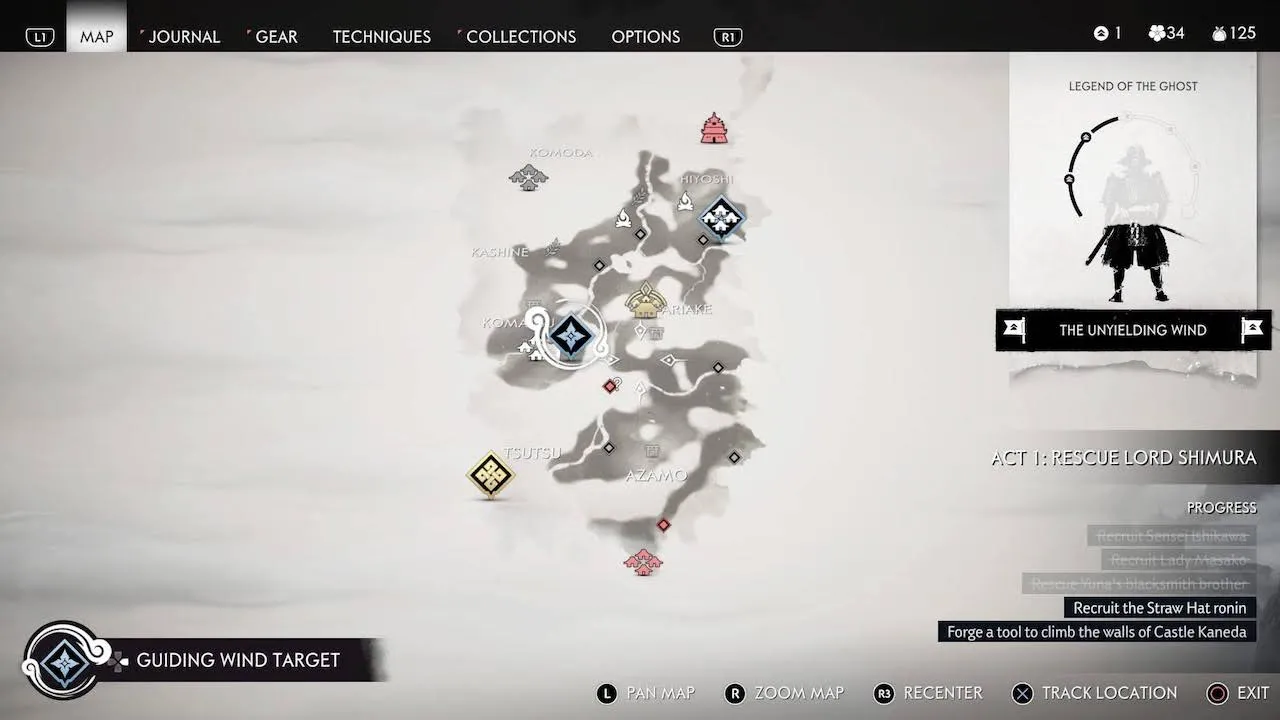 Ghost of Tsushima character
