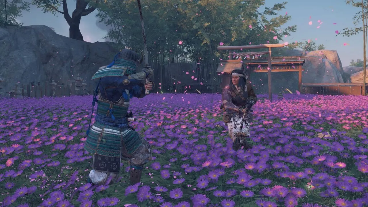 Ghost of Tsushima environment