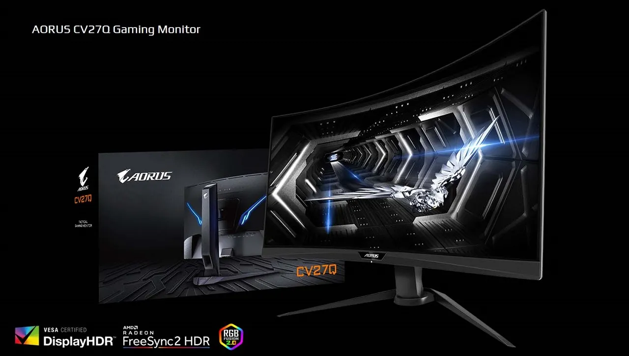 Gigabyte AORUS CV27Q Monitor