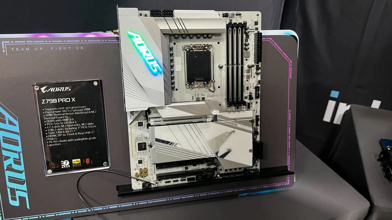 GIGABYTE AORUS Z790 Gen X motherboards optimized for 14th Gen Intel CPUs