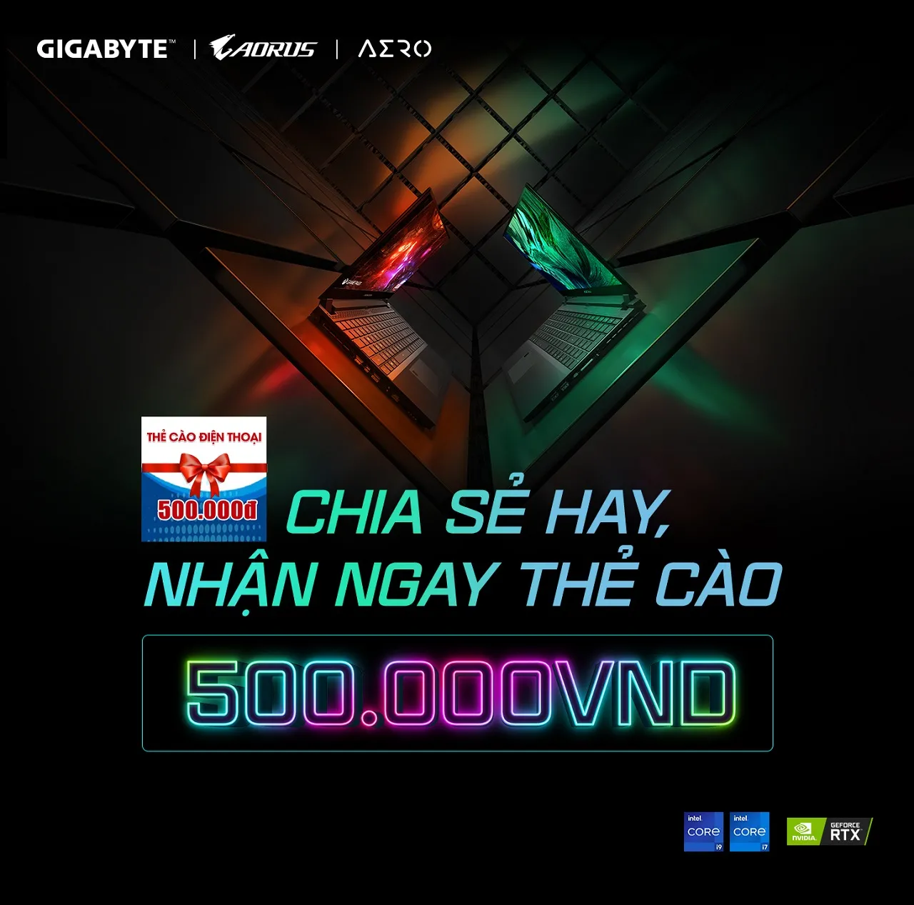 GIGABYTE gaming laptops