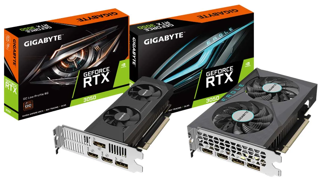 GIGABYTE GeForce RTX 3050 EAGLE OC 6G Graphics Card