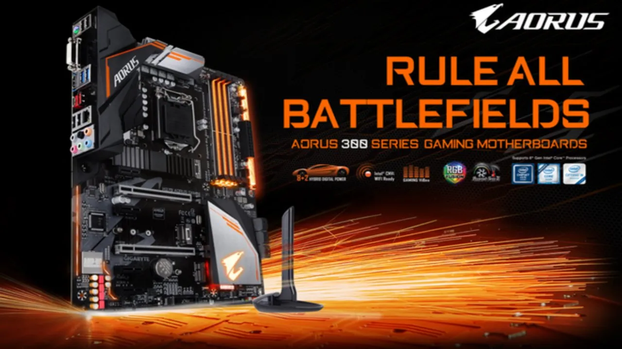 GIGABYTE H370 and B360 AORUS GAMING WIFI Motherboards - Wireless Connectivity