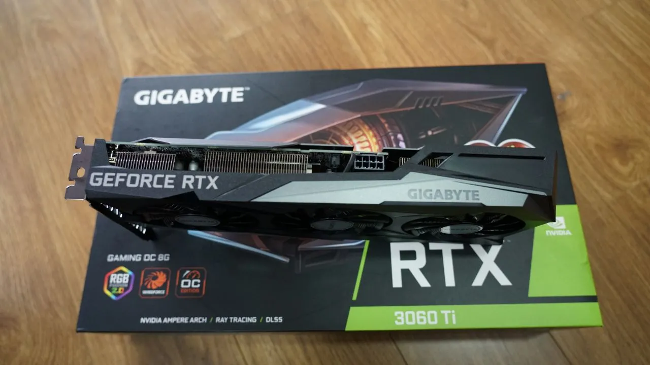 Gigabyte RTX 3060 Ti Gaming OC 8G Heatsink