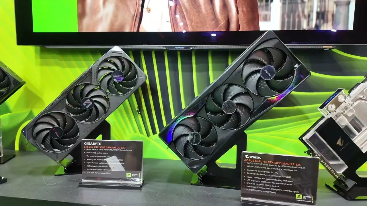 GIGABYTE RTX 50 Series Graphics Cards