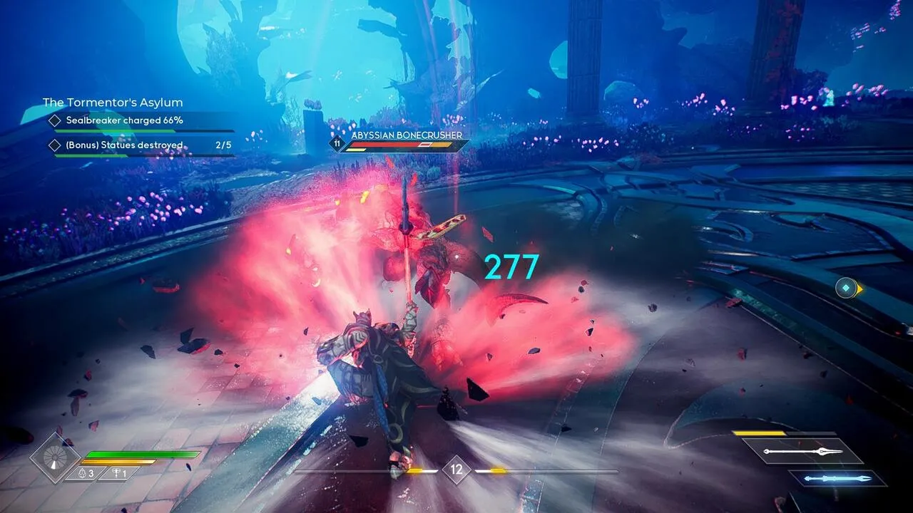 Godfall environment