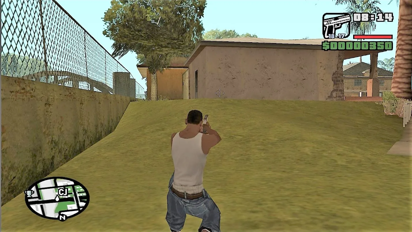 Graphical inconsistencies in Grand Theft Auto: San Andreas Remastered