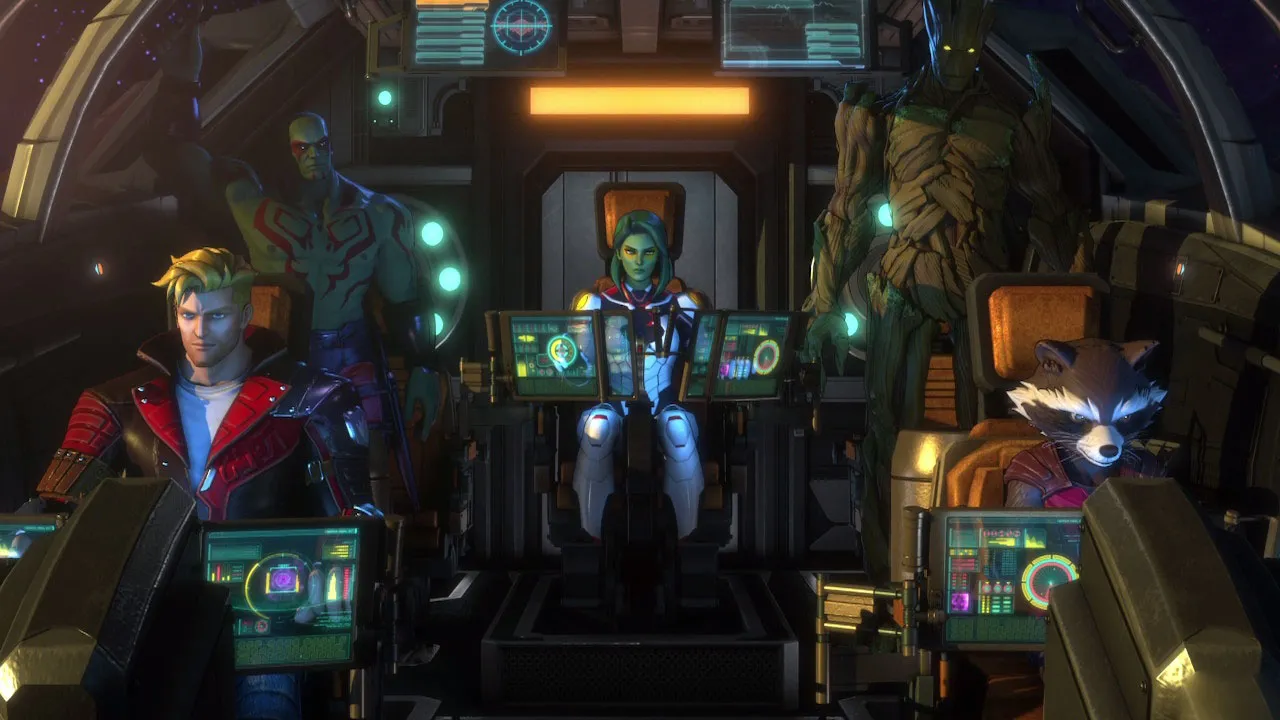 Guardians of the Galaxy in Marvel Ultimate Alliance 3