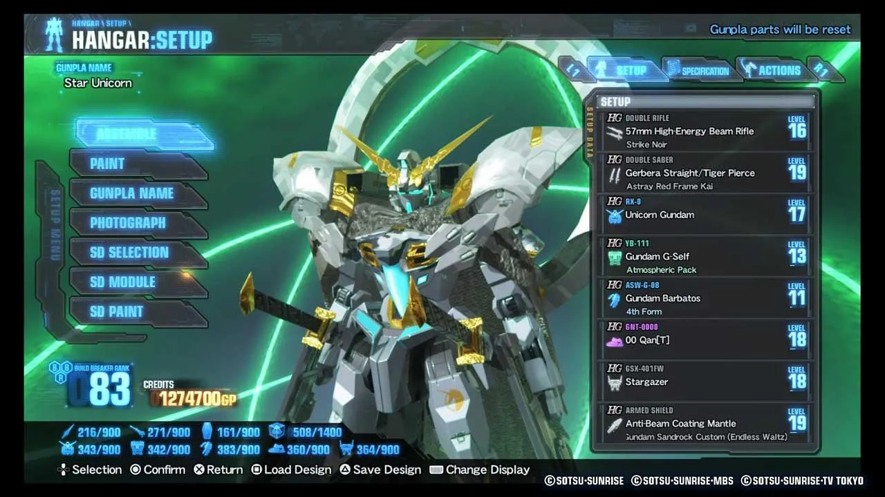 Gundam Breaker 3 Mobile Suit