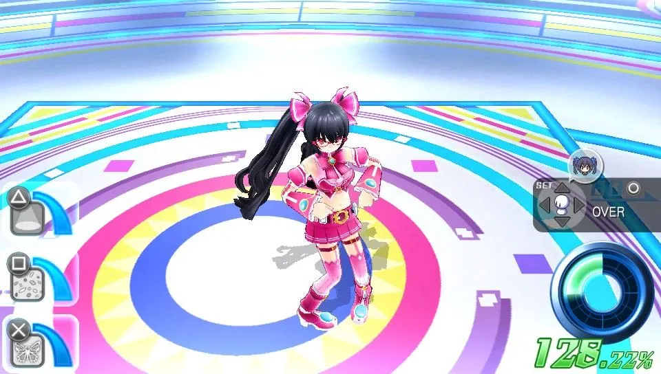 Hyperdimension Neptunia PP: Producing Perfection screenshot depicting a performance.