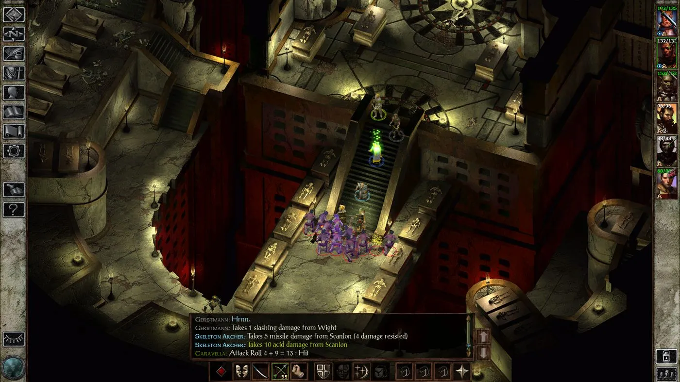 Icewind Dale: Enhanced Edition Combat Screenshot