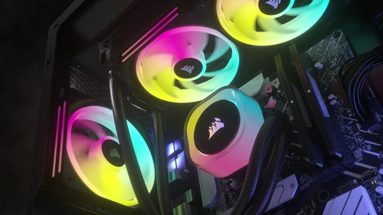 iCUE LINK CPU Cooler and Fans