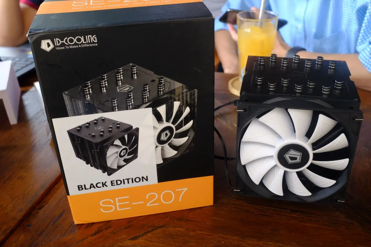 ID-Cooling SE-207 Black heatsink