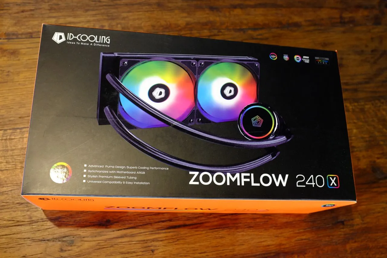 ID-Cooling ZoomFlow AIO cooler components