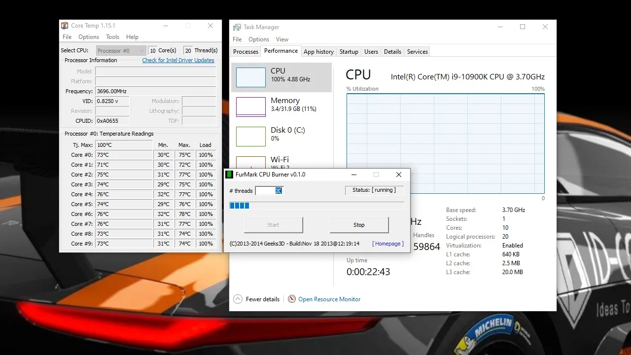 ID-Cooling ZoomFlow AIO cooler graph