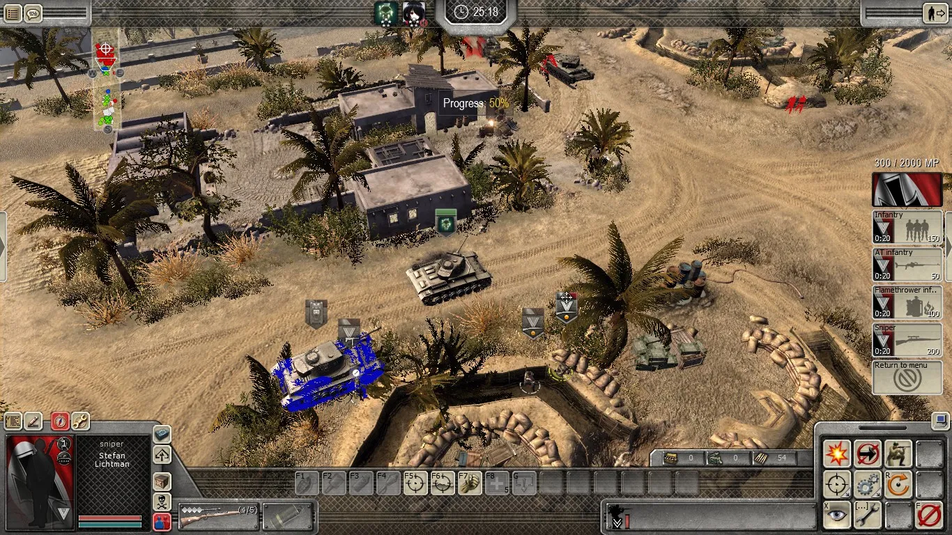 Intense combat in Men of War: Assault Squad 2