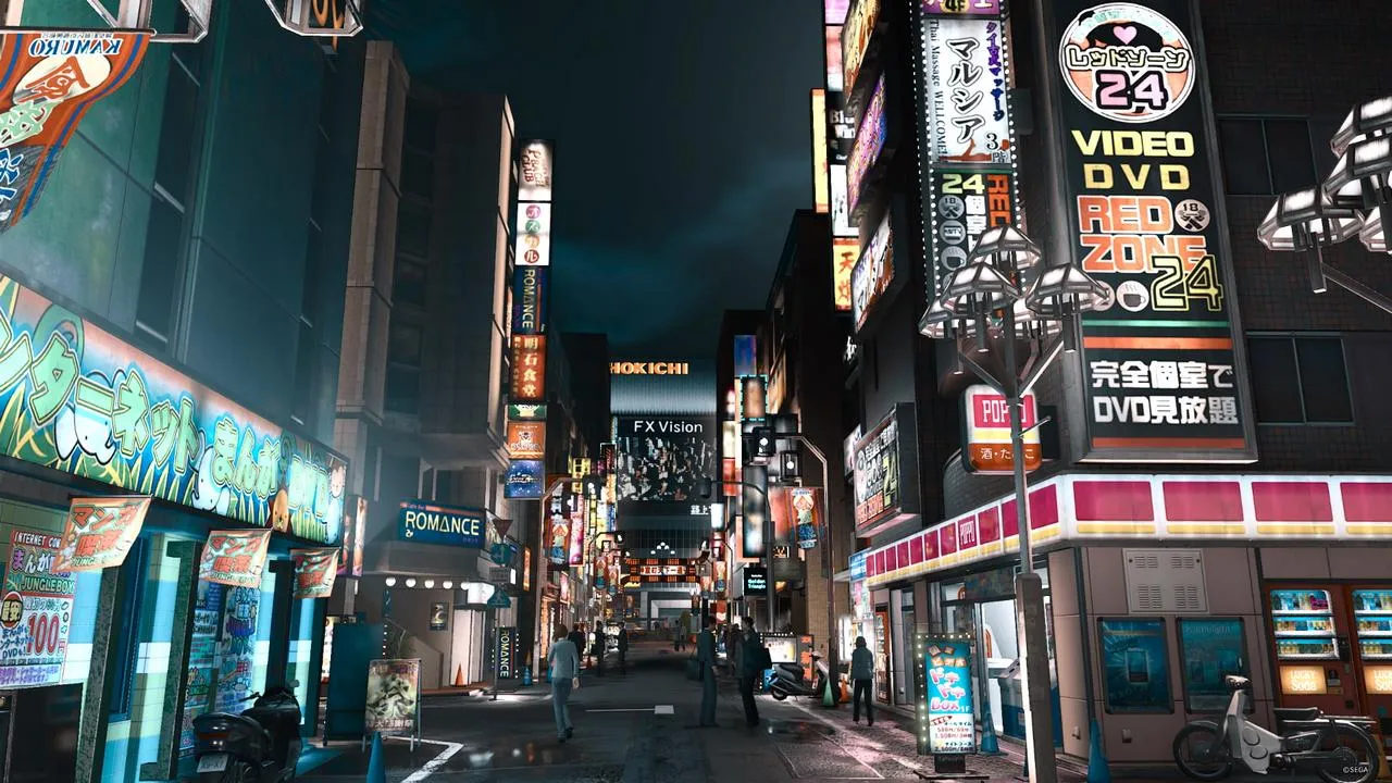 Kamuro-cho at night