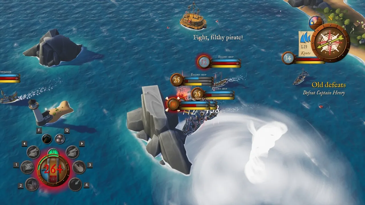 King of Seas enemy encounter