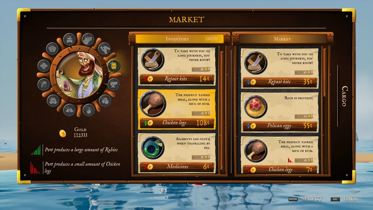 King of Seas trading