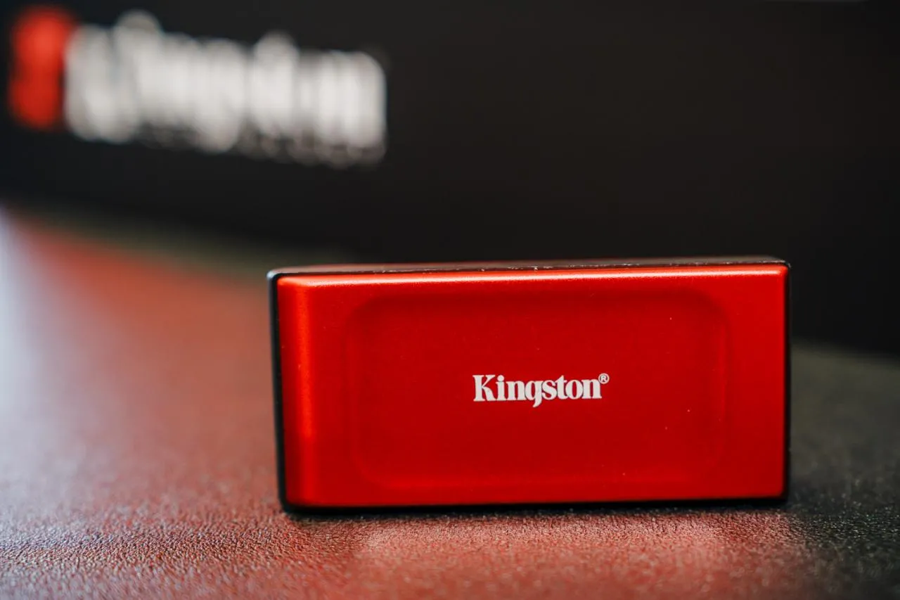 Kingston's AI applications are showcased in the &quot;Built to Last&quot; zone.