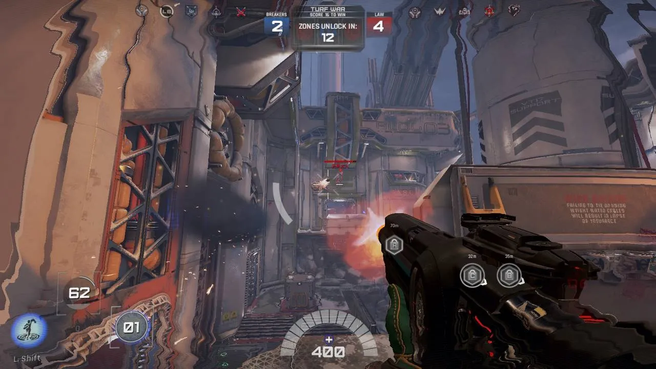 LawBreakers Environment