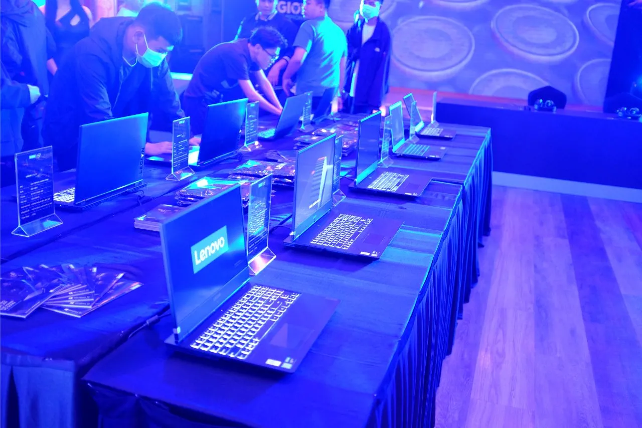 Legion Gaming Laptops at the Tournament
