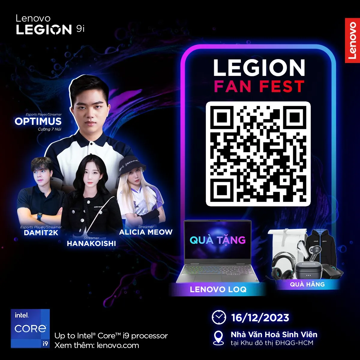 Lenovo Legion Fan Fest Banner