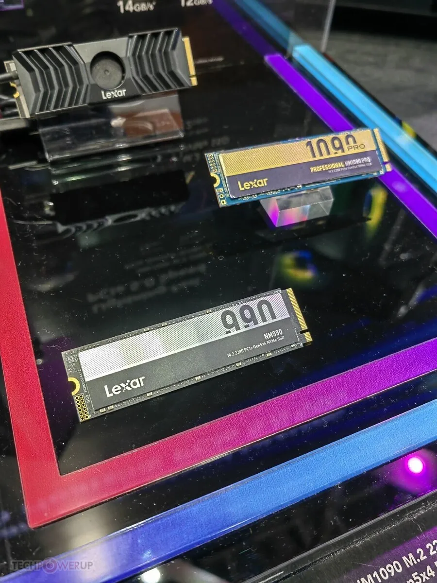 Lexar ARES RGB DDR5 Memory and Lexar Professional Workflow Hub